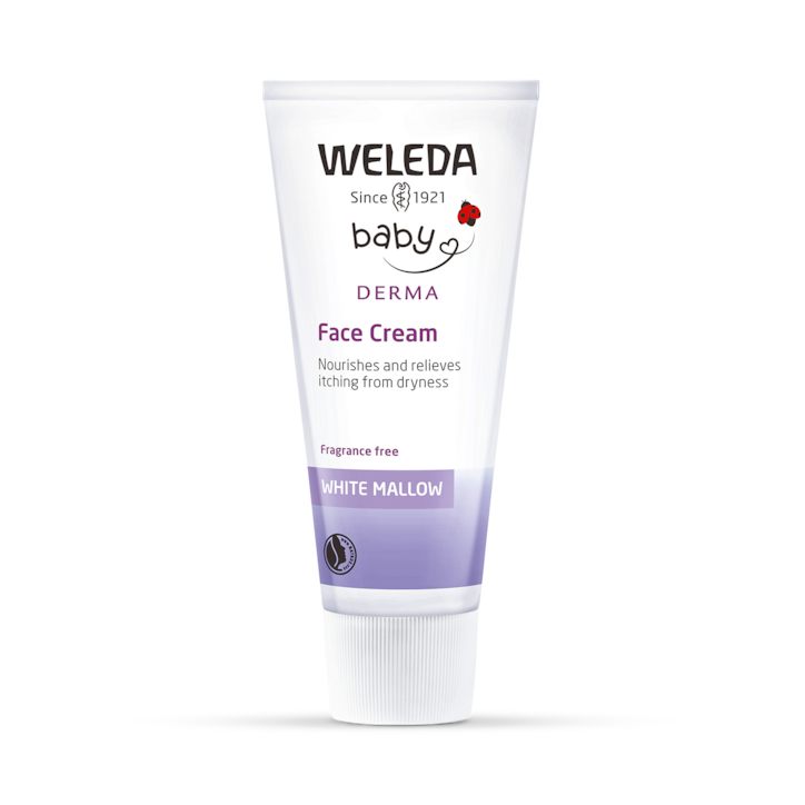 Weleda Baby Derma Crema Facial de Malva Blanca - 50ml