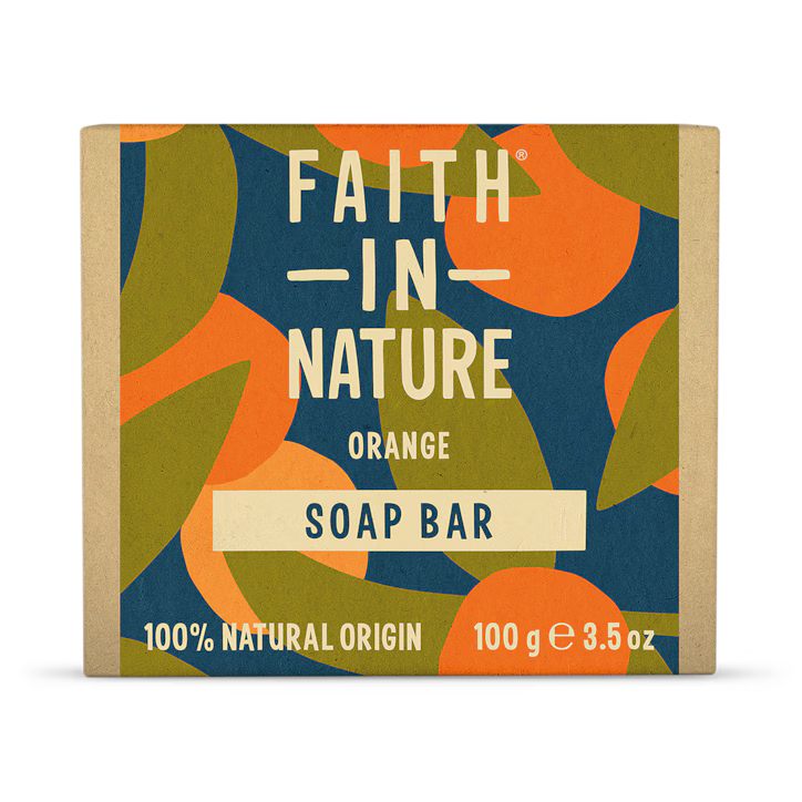 Faith in Nature Barra de Jabón de Naranja - 100 g