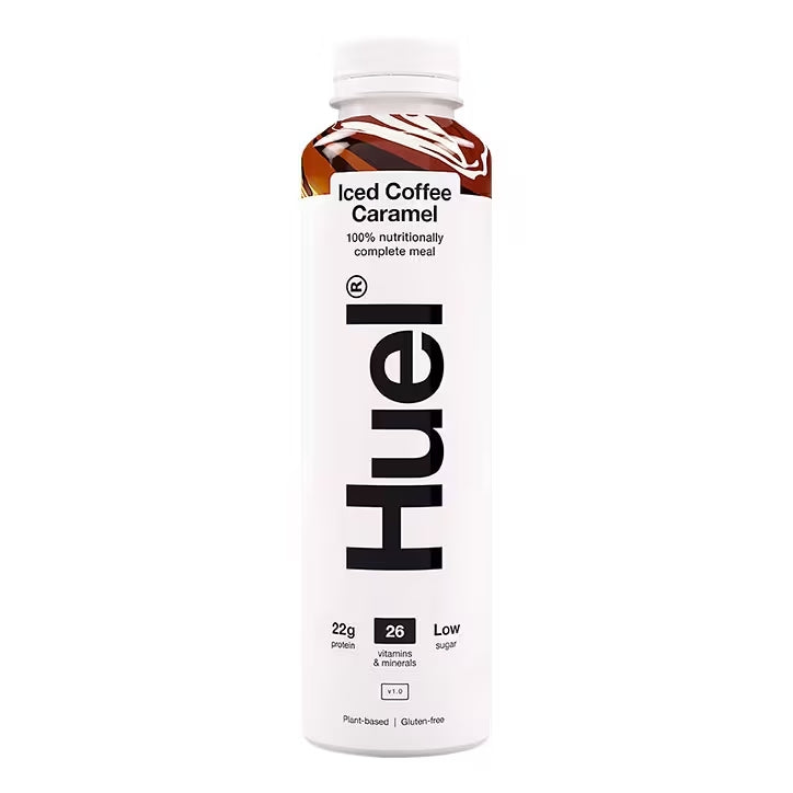 Huel Comida 100% Nutricionalmente Completa Sabor Café Caramelo Helado - 500ml