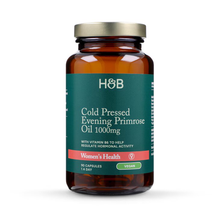 Holland & Barrett Aceite de Onagra Prensado en Frío 1000mg - 90 cápsulas