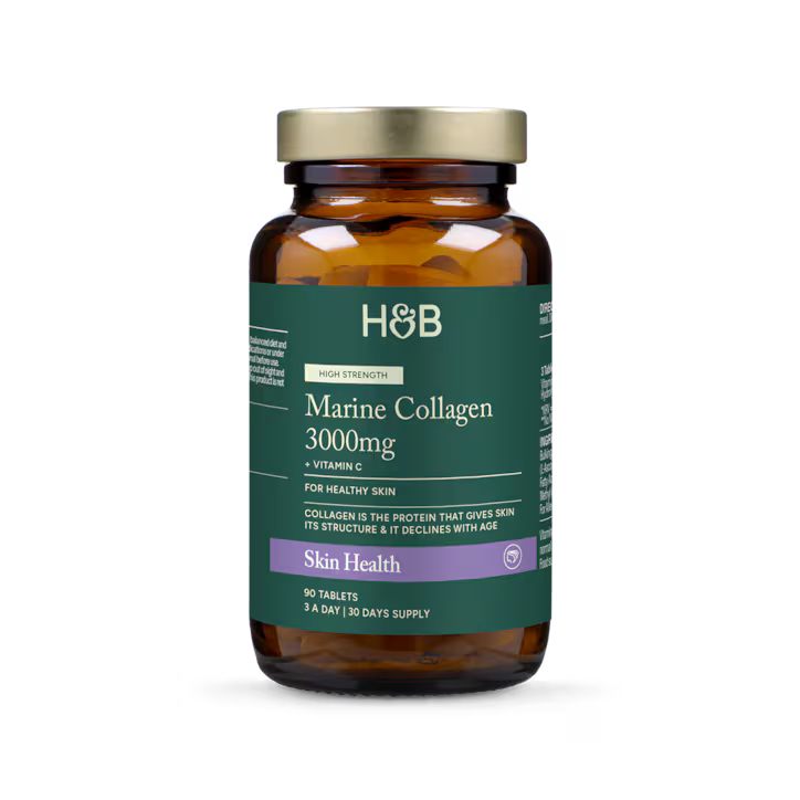 Holland & Barrett Colágeno Marino 3000mg con Vitamina C - Comprimidos