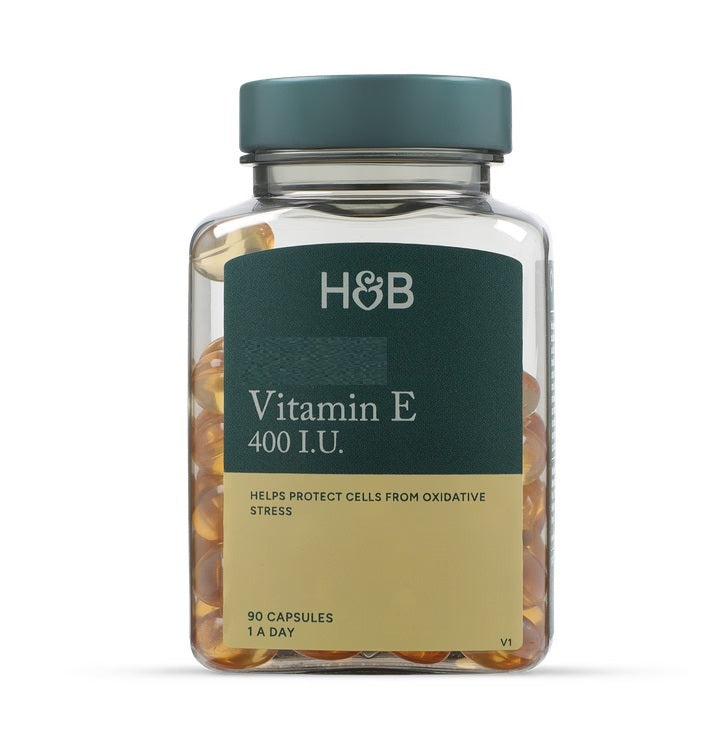 Complemento alimenticio a base de vitamina E 400 UI - 90 Cápsulas