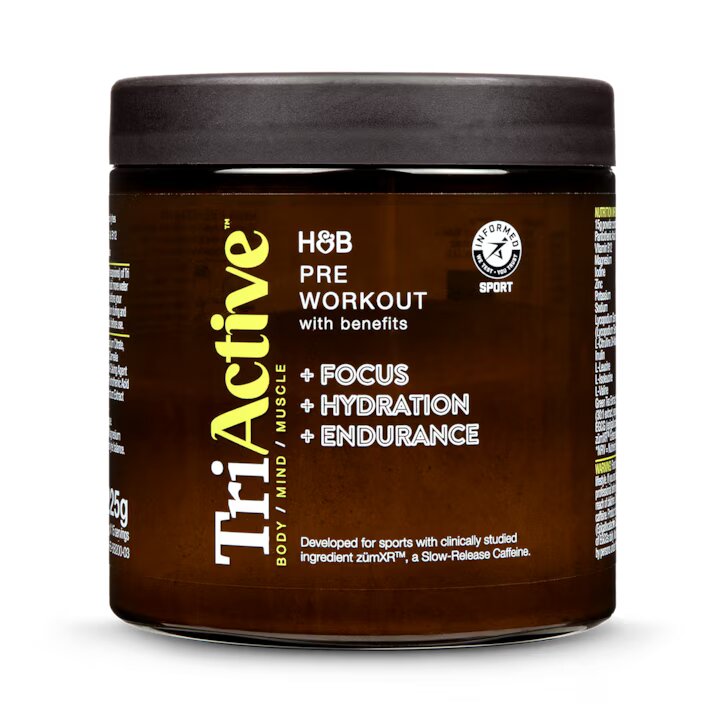 TriActive Pre-Workout Sabor Frambuesa y Lima - 225g