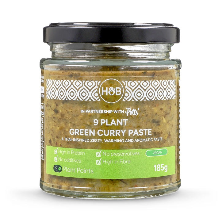 Holland & Barrett Pasta de Curry Verde de 9 plantas - 185g