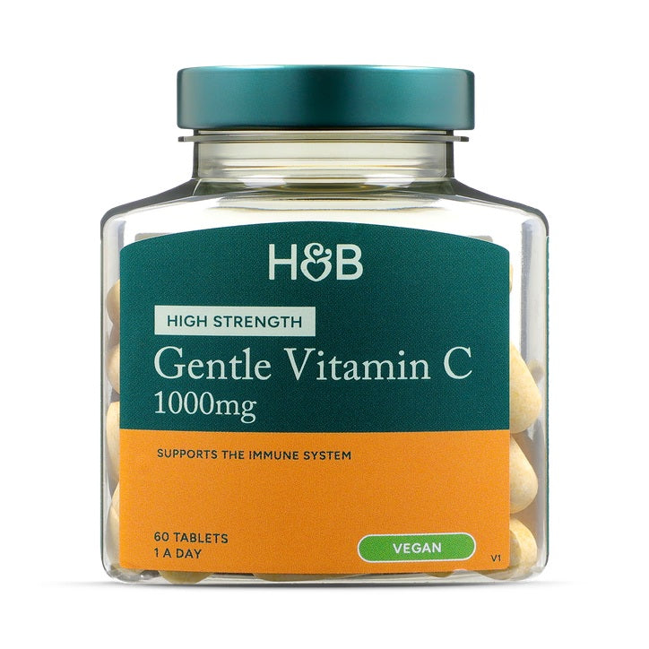 Holland & Barrett Vitamina C Suave 1000mg de Alta Potencia - 60 Comprimidos