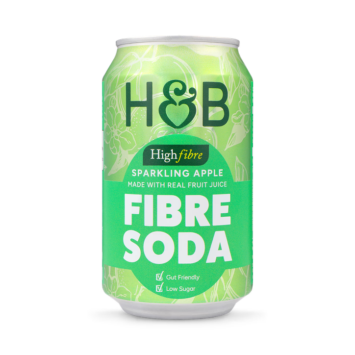 Holland & Barrett Refresco de Fibra de Manzana con Gas - 330ml