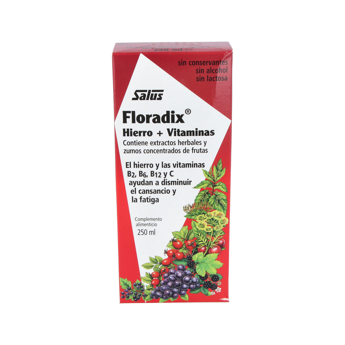 Salus Floradix Hierro + Vitaminas - 250ml