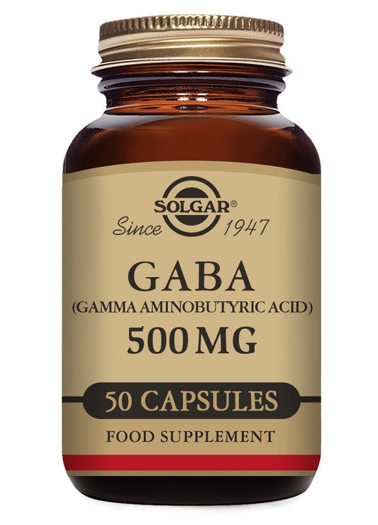 Solgar Gaba 500 mg - 50 Capsulas vegetales