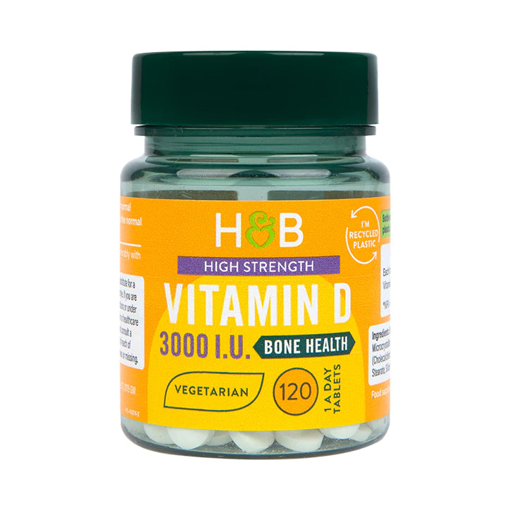 Vitamina D 3000 UI 75ug - 120 Comprimidos
