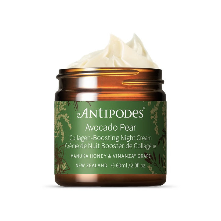Antipodes Collagen-Boosting Crema Facial de Noche de Aguacate y Pera - 60 ml