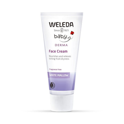 Weleda Baby Derma Crema Facial de Malva Blanca - 50ml