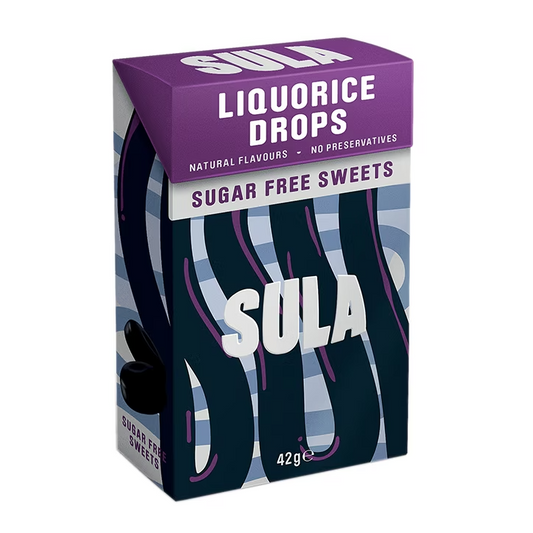 Sula Gotas de Regaliz Sin Azúcar - 42g
