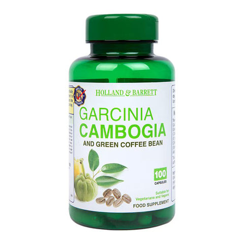 Garcinia Cambogia & Grano de Café Verde - Complemento Natural para Control de Peso en Cápsulas