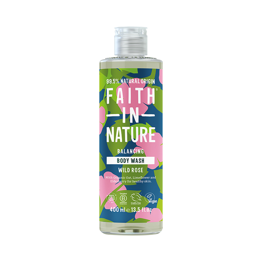 Faith in Nature Gel de Baño de Escaramujo - 400ml