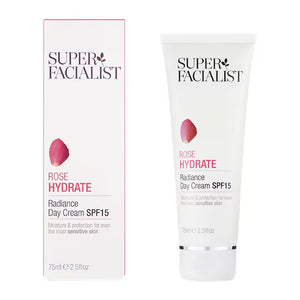 Super Facialist Crema de Día Hidratante y Radiante de Rosa FPS 15 - 75ml