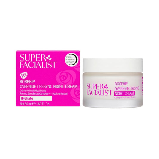 Super Facialist Crema de Noche Resincronización Nocturna de Rosa Mosqueta - 50ml