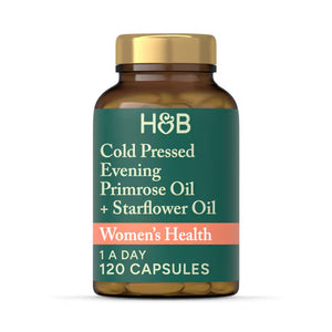 Holland & Barrett Aceite de Onagra + Borraja Prensado en Frío 1000 mg Cápsulas