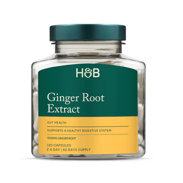 Holland & Barrett Extracto de Raíz de Jengibre - 120 Cápsulas
