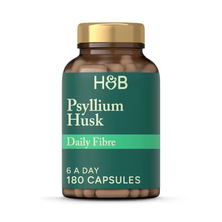Holland & Barrett Cáscara de Psyllium - 180 Cápsulas