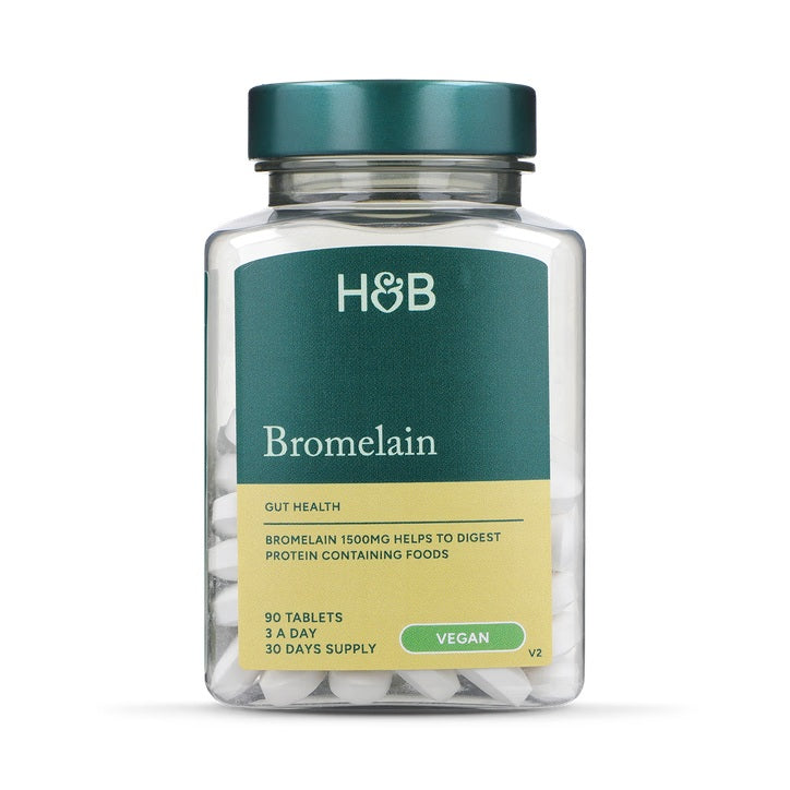 Holland & Barrett Bromelina - 90 comprimidos
