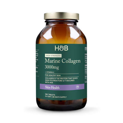 Holland & Barrett Colágeno Marino 3000mg con Vitamina C - Comprimidos