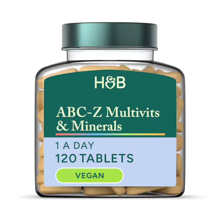 Holland & Barrett Multivitaminas y Minerales ABC a Z - 120 Comprimidos