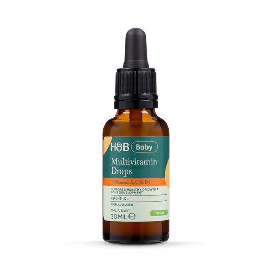 Holland & Barrett Gotas Multivitamínicas con vitaminas A, C y D3 para mayores de 6 meses