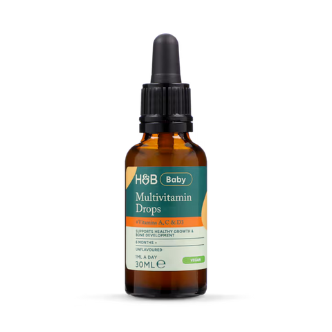 Holland & Barrett Gotas Multivitamínicas con vitaminas A, C y D3 para mayores de 6 meses