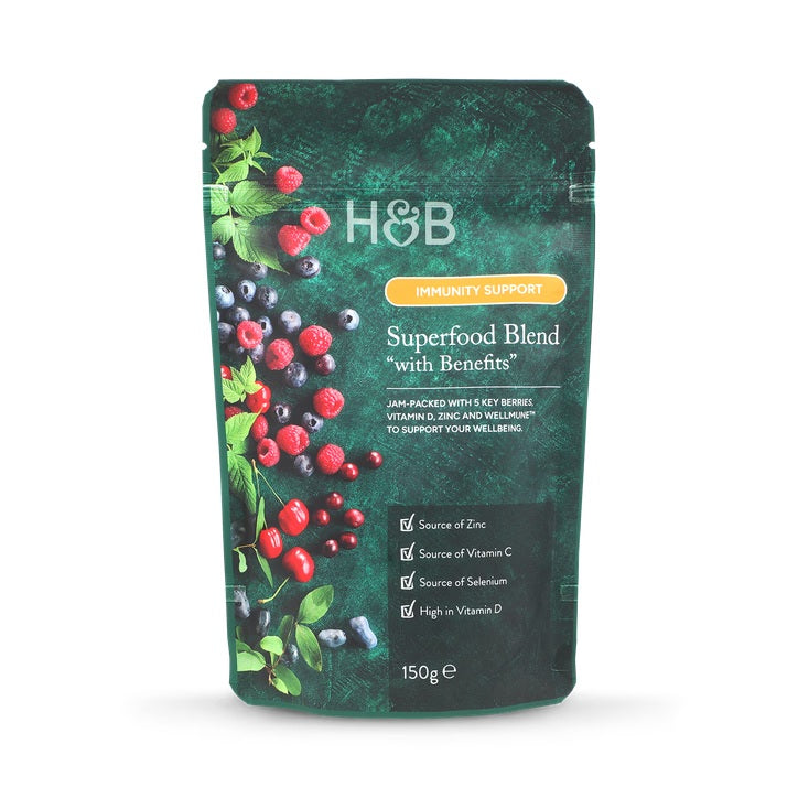 Holland & Barrett Mezcla de Superalimentos con Beneficios para el Apoyo Inmunológico - 150g