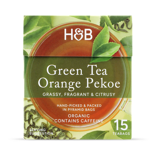 Holland & Barrett Té Verde de Pekoe Naranja - 15 Bolsitas