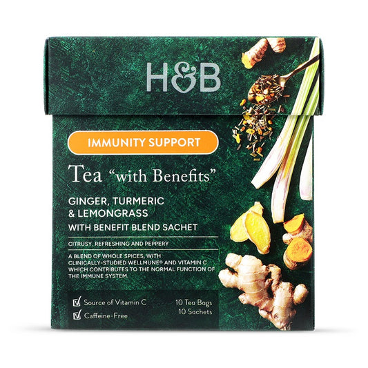 Holland & Barrett Té con Beneficios de Apoyo Inmunológico - 45g