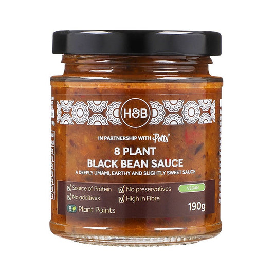 Holland & Barrett Salsa de Judías Negras de 8 plantas - 190g