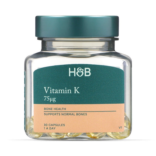 Holland & Barrett Vitamina K 75µg - 30 cápsulas