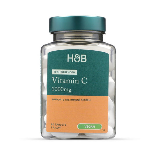 Holland & Barrett Vitamina C 1000mg Alta Potencia - 60 Comprimidos