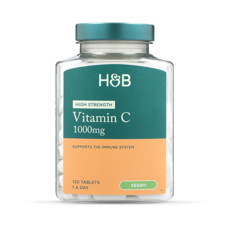 Holland & Barrett Vitamina C 1000mg Alta Potencia - 120 comprimidos