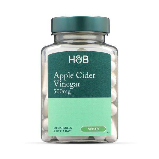 Holland & Barrett Vinagre de Sidra de Manzana 500mg - 60 Cápsulas