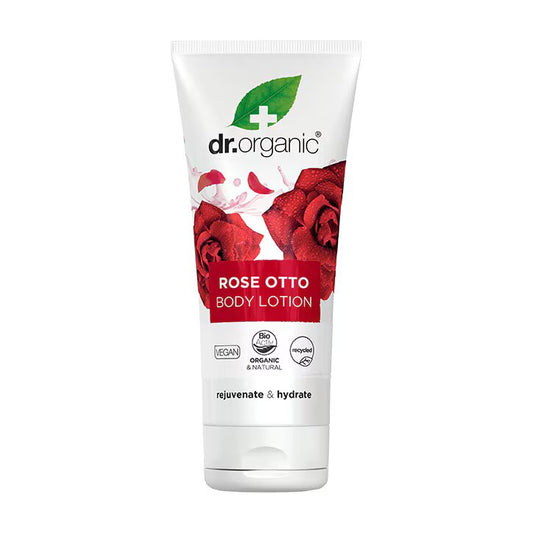 Dr Organic Loción Corporal de Rosa Otto - 200ml