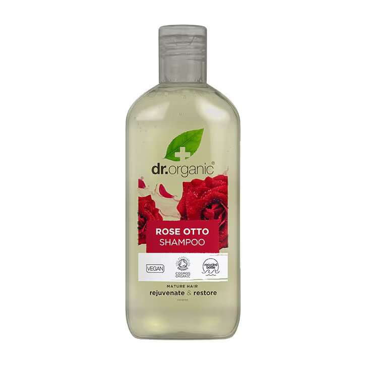 Dr Organic Champú de Rosa Otto - 265ml