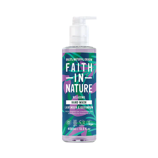 Faith In Nature Jabón de Manos  de Lavanda y Geranio - 400 ml