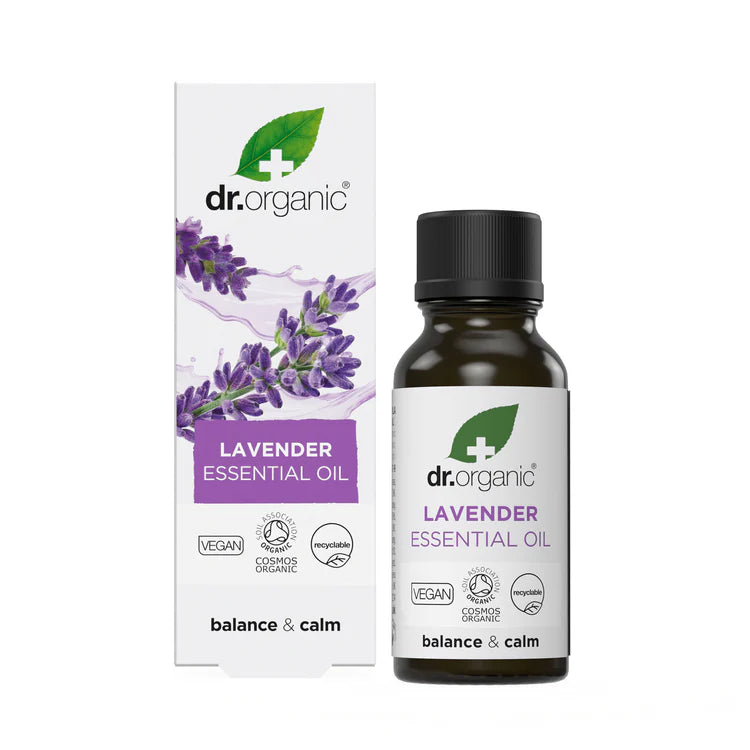 Dr Organic Aceite Esencial de Lavanda 100% Puro - 10ml