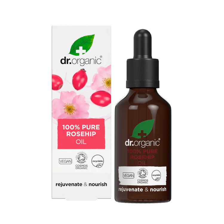 Dr Organic Aceite de Rosa Mosqueta 100% Puro - 50ml