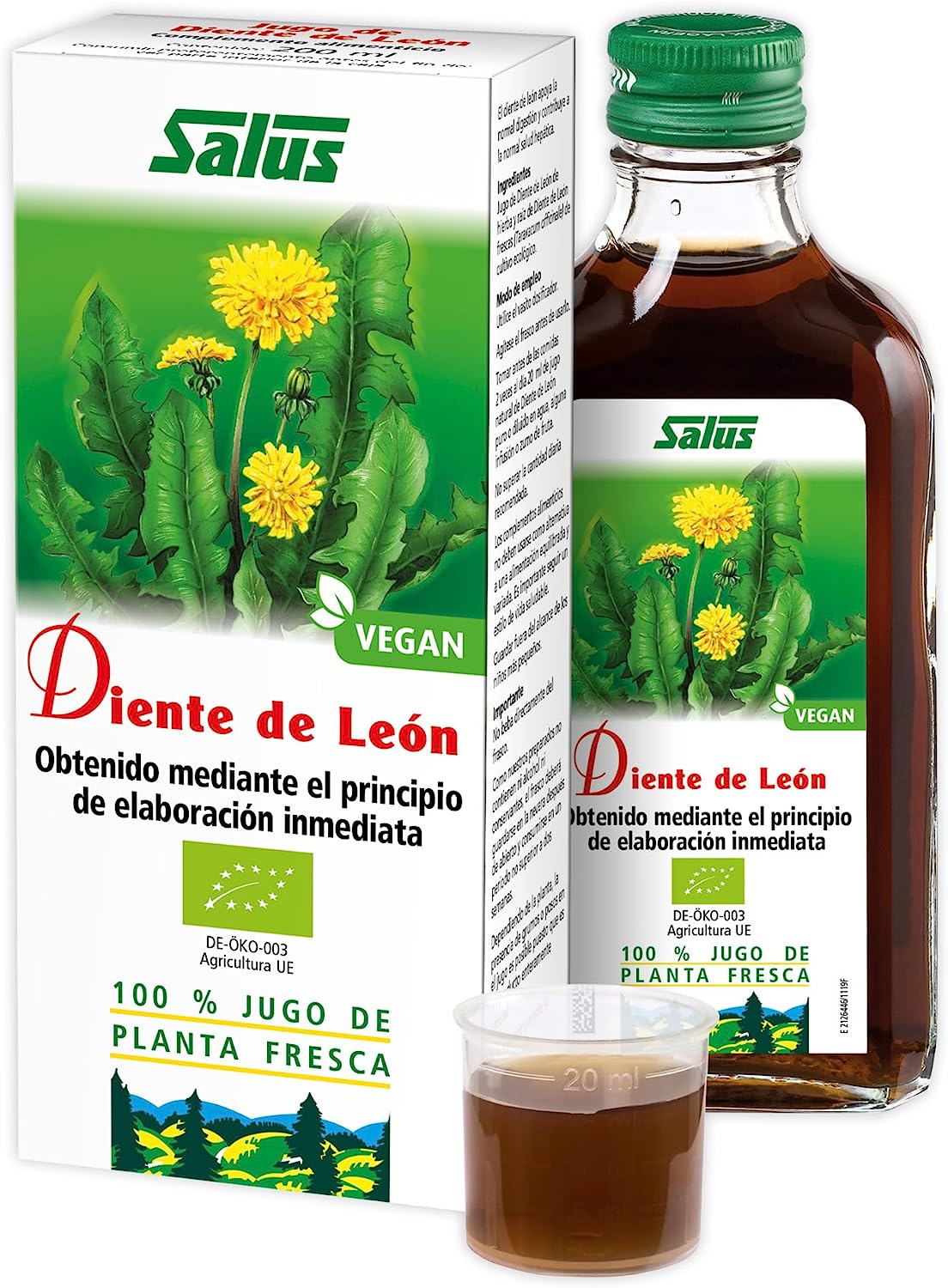 Salus Jugo Diente de León Bio - 200 ml