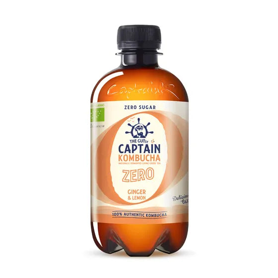 The GUTsy Captain Kombucha Zero - 400ml