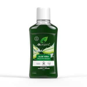 Dr Organic Enjuague Bucal de Aloe Vera - 500ml