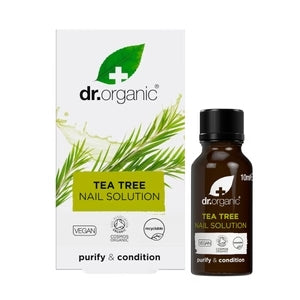 Dr Organic Solución de Uñas de Árbol de Té - 10ml