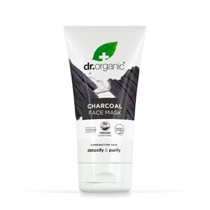 Dr Organic Máscara Facial de Carbón Vegetal - 125ml