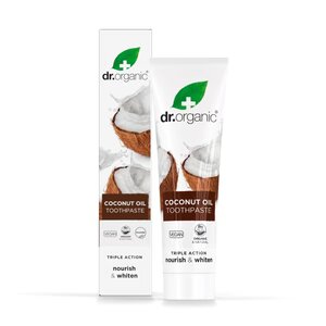 Dr Organic Pasta de Dientes con Aceite de Coco - 100ml