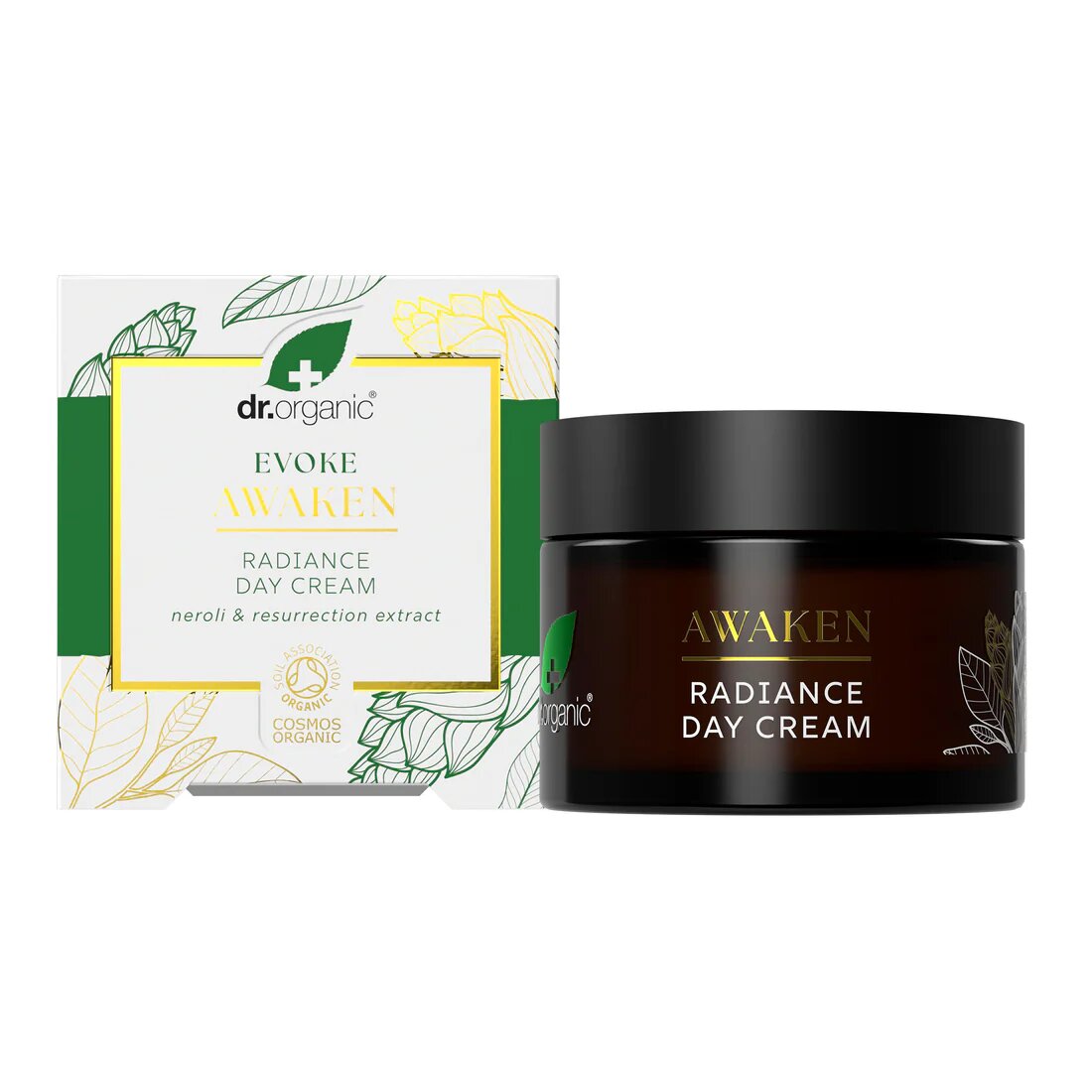 Dr Organic Crema de Día Evoke Awaken Luminosidad y Frescura - 50 ml