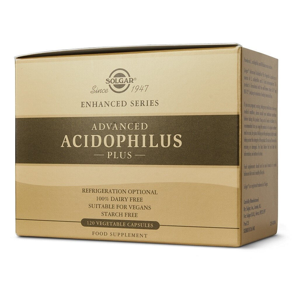 Solgar Acidophilus Avanzado Plus - Cápsulas Vegetales