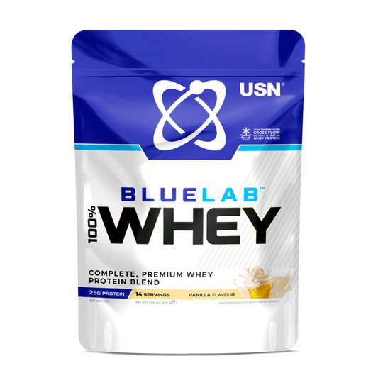 USN Blue Lab™ 100% Mezcla de Proteína de Suero Premium - 476 g